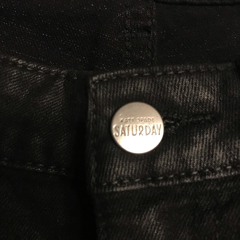 Kate Spade Black Let Loose Saturday Jeans 26 View 4